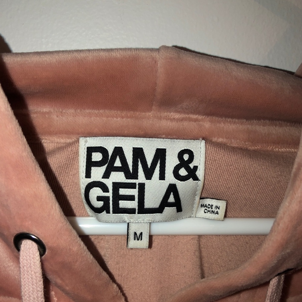 PAM & GELA velvet hoodie - Picture 3 of 3